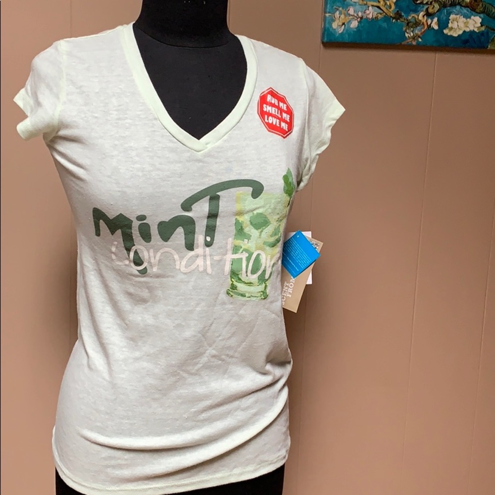 NWT “Mint Condition” V Neck Tee